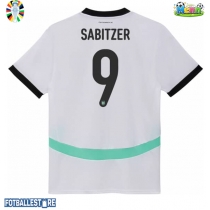 Østerrike Marcel Sabitzer #9 Bortedrakt EM 2024 Kortermet